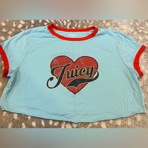 Juicy Couture Vintage Cropped Tee